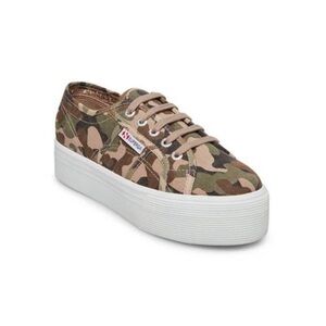 SUPERGA 2790 Cot Camo Fan Favorite Flatform Sneakers